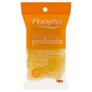Ponjita, Esponja de Banho, Esfoliação Profunda - 1 Unidade