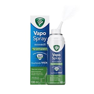 Descongestionante Nasal Vapo Spray Qualidade Vick com 100ml
