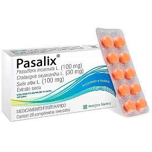 Pasalix 100mg com 60 comprimidos
