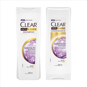 Kit Clear Hidratação Intensa Shampoo + Condicionador 200ml