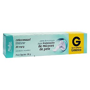 Cetoconazol Creme Dermatológico 30g Medley Genérico