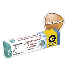 Cetoprofeno Gel Dermatológico 30g Medley Genérico