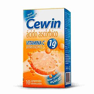 Cewin Efervescentes 1g 10 Comprimidos