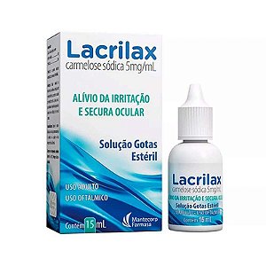Lacrilax Solução Oftámica 15ml