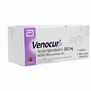 Venocur Fit 60 Comprimidos Revestidos de Liberação Retardada