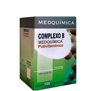 Complexo B 100 Comprimidos Medquímica