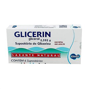 Glicerin Adulto 6 Supositório