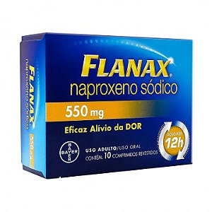 Flanax 550mg 10 Comprimidos