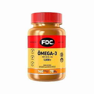 Ômega 3 1000 mg FDC com 140 Cápsulas