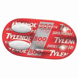 Tylenol Extra Poder de Alívio 500mg 2 Comprimidos