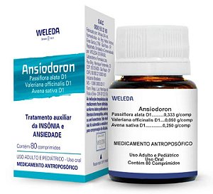 Ansiodoron Weleda 80 Comprimidos
