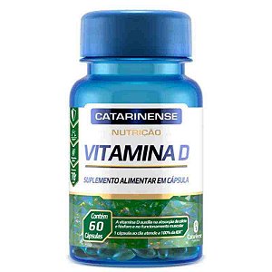 Vitamina D 60 Cápsulas Catarinense