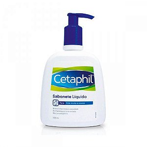 Sabonete Líquido Cetaphil Face Pele Mista e Oleosa 300ml