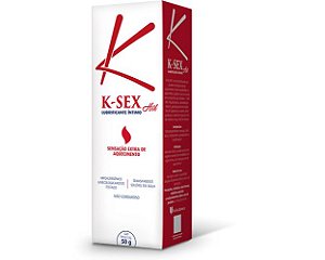 Gel Lubrificante Intimo K-Sex Hot Sensação Extra 50g