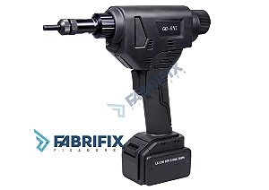 REBITADEIRA ELÉTRICA AUTOMÁTICA COM BATERIA PARA REBITES COM ROSCA M3 - M8