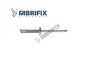 REBITE DE REPUXO FENDADO TIPO TREVO Ø4,0 X 13,6 MM