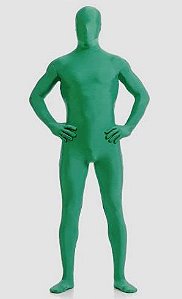 Body Suit Verde Tamanho Grande - Chromakey Corpo Inteiro - Homem Invisivel - VFX