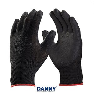 Luva Tátil Flextatil Danny CA 29014 - Preto