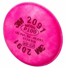 Filtro para Particulados 3M™ 2091 - Rosa