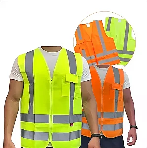 Colete Poliester Refletivo 1 bolso VOLK
