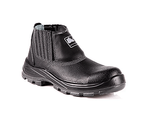 Bota Elástico Bidensidade Bico De Composite Preta CA 42165 Bracol