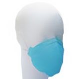 Respirador descartável PFF2 Azul sem válvula MFQ CA 36856