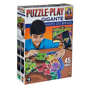 Jogo Puzzle Play Gigante Corpo Humano - Grow - STEM Toys