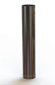 Cano aço inox 200mm para Calefator