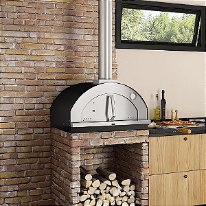 FORNO DE PIZZA A LENHA FIRENZE 610IN
