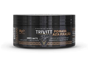 Itallian Hairtech Trivitt Style - Pomada de Alta Fixação 50g