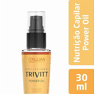 Itallian Hairtech Trivitt Power Oil - Óleo Capilar 30ml