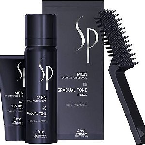 Kit SP System Professional Men Gradual Tone Brown (3 Produtos)