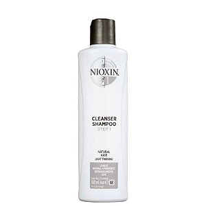 Nioxin Sistema 1 - Shampoo Contra Afinamento Capilar 300ml