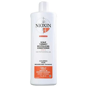 Nioxin Sistema 4 - Condicionador Contra Afinamento Capilar 1L