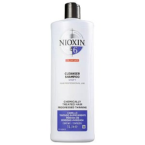Nioxin Sistema 6 - Shampoo Contra Afinamento Capilar 1L