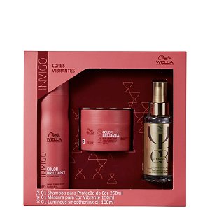 Kit Wella Professionals Invigo Color Brilliance & Oil Reflections (3 Produtos)