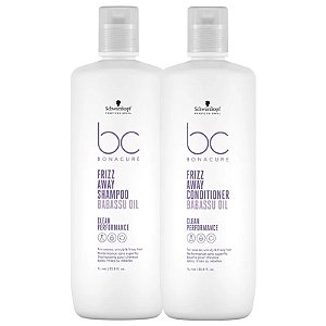 Kit Schwarzkopf Professional BC Bonacure Clean Performance Frizz Away (2 Produtos)