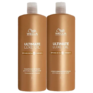 Kit Wella Professionals Ultimate Luxe Oil Salon Duo (2 Produtos)