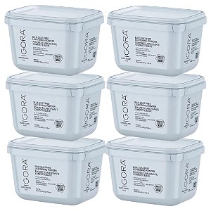 Schwarzkopf Professional Igora Vario Blond Plus - 6 Unid. Pó Descolorante 450g