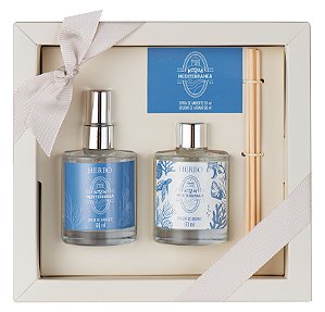 Kit 12 - Mini spray + Mini difusor - Linha Acqua