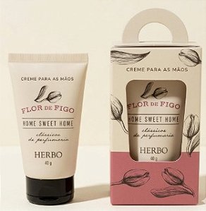 Creme para Mãos - Fragrância Flor de Figo - Home Sweet Home