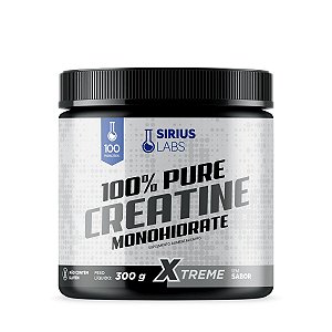 Creatina 300g pura Sirius Labs