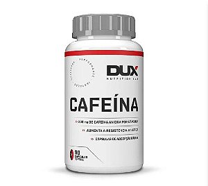 CAFEÍNA - 90 CÁPSULAS DUX NUTRITION