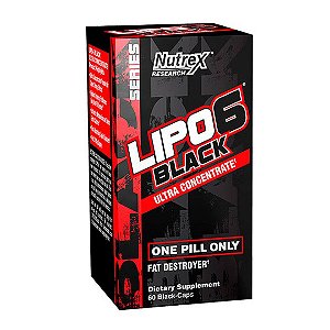 LIPO 6 BLACK ULTRA CONCENTRADO (60Caps) - IMPORTADO