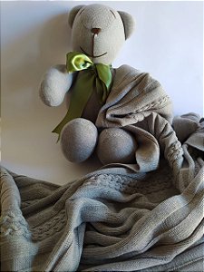 Manta Trança + Urso