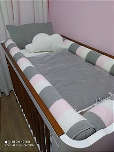 kit Berço Listra - 7 peças