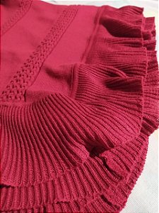 Manta Luxo Com Babado