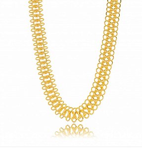 Choker Maxi Trabalhada Lisa