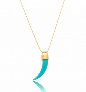 Colar Longo Dente de Sabre Color