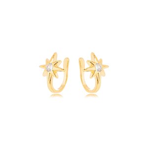 Piercing Duplo Fake Estrela Cristal